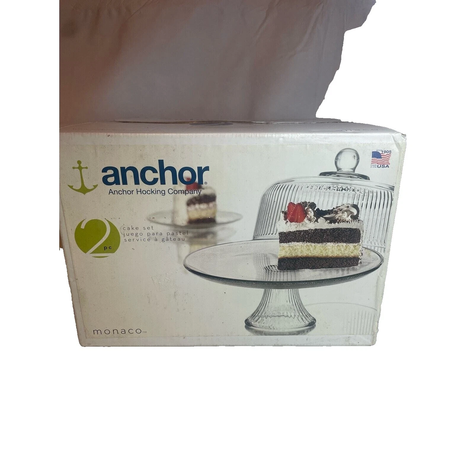 Anchor Hocking Glass Cake Stands Stands