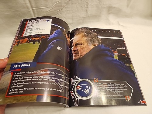 Sport illustrated Patriots Tom Brady &Julian Edelman Super Bowl LI Program - Picture 14 of 18
