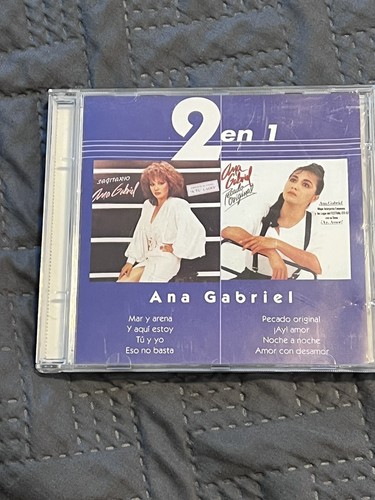 Ana Gabriel - “2 En 1 Sagitario & Pecado Original” CD RARE - Picture 1 of 3