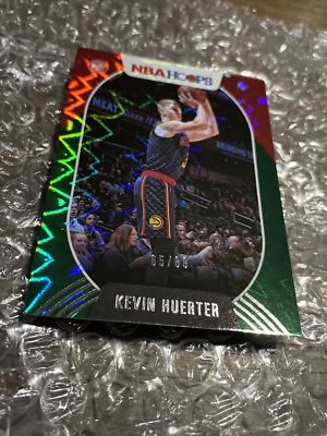 Kevin Huerter NBA HOOPS 2020-2021 Green Explosion 58  65/89 Basketball Card Rare