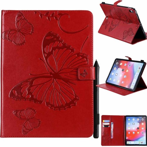 Embossed Flip Leather Stand Case Cover For iPad 7th 6th 5th 4th Gen Mini/Air/Pro - Picture 26 of 45