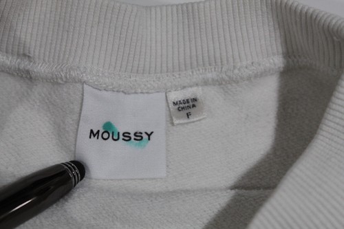 Damen Vintage Moussy authentische Kleidung Logo Eierschale Sweatshirt Größe kostenlos - Bild 4 von 7