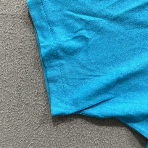 Vintage Connecticut Lobster Bar Shirt Mens Medium Blue Single Stitch Art 90s USA - Picture 4 of 10