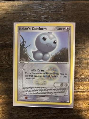 2006 Pokemon EX Holon Phantoms Holon's Castform 44/110 Uncommon LP - Picture 1 of 4
