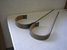 (2) NEW LINED BRAKE BAND WITH ROD FITS IH FARMALL CUB TO S#173600  / #0615