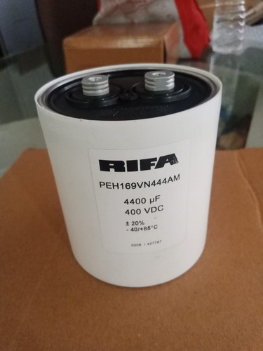 1PC OF Electrolyte Capacitor RIFA PEH169VN444AM Long Life Capacitor - NEW - Picture 2 of 4