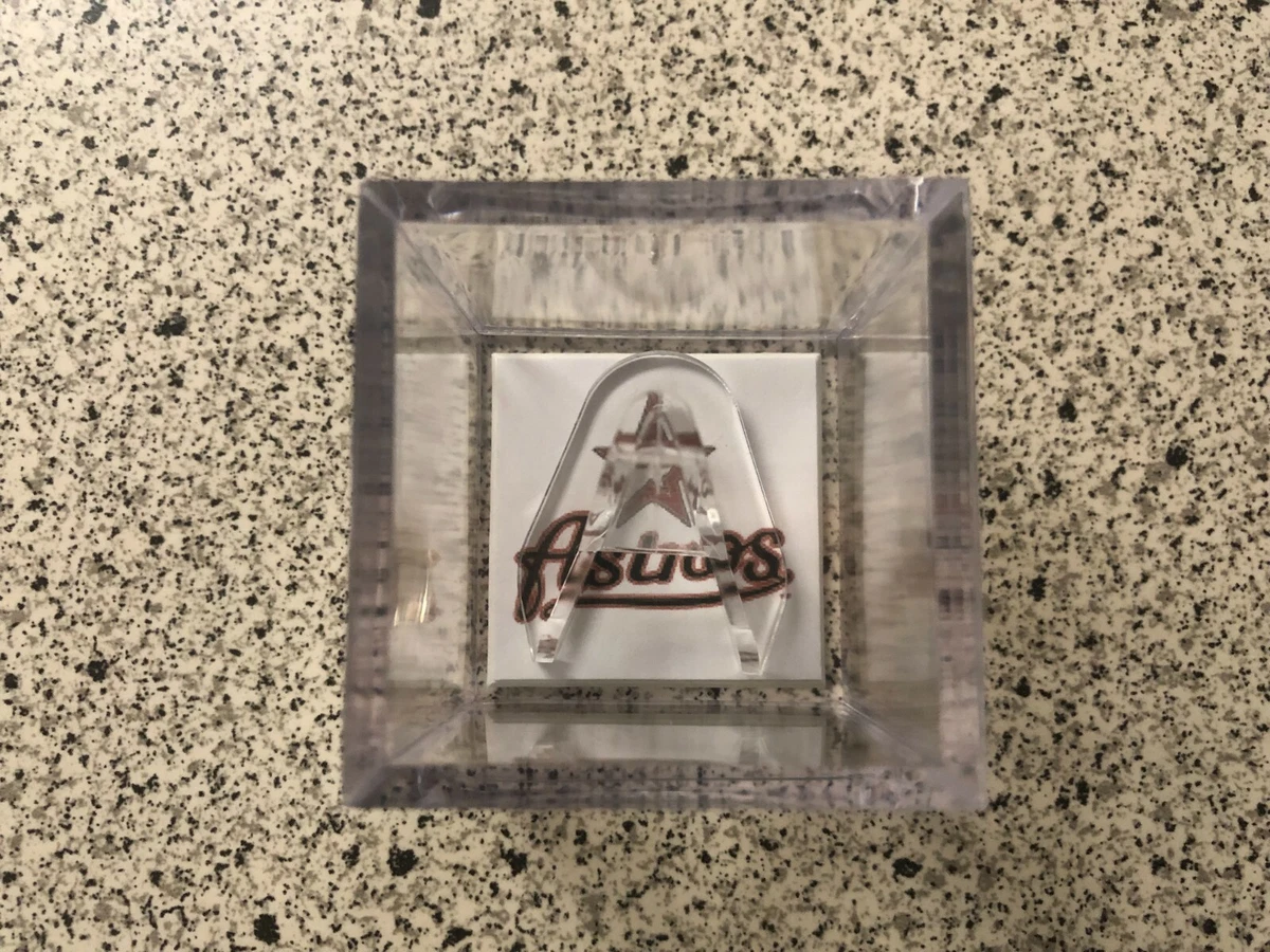 Houston Astros Custom MLB NLDS Champions Baseball Ring Display
