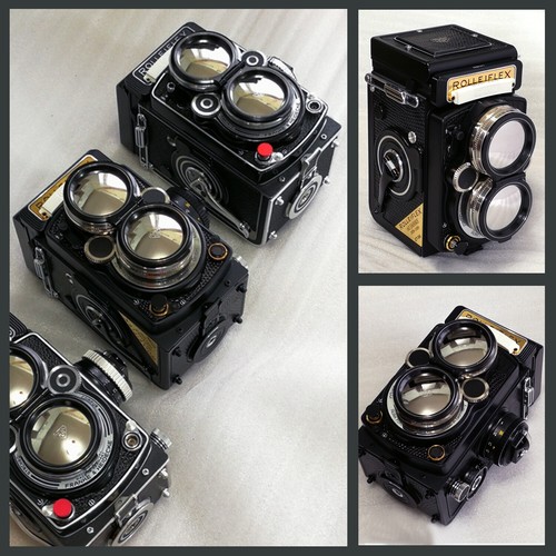 New Bayonet Bay II Satin Lens Metal Cap For Rolleiflex 75mm 3.5F TLR Camera - Picture 5 of 10