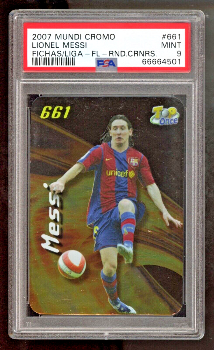 2007 Mundi Cromo Lionel Messi PSA8(メッシ) 2007 Mundi Cromo Lionel Messi PSA8(メッシ) PSA 8 2007 MUNDI