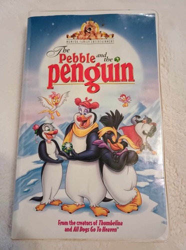 The Pebble and The Penguin 1995 VHS Clamshell 90s Collectible