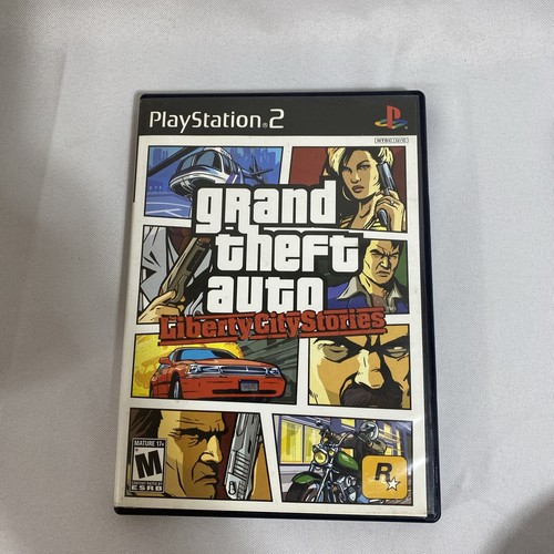 Grand Theft Auto: Liberty City Stories (PlayStation 2, 2006) w/POSTER -No Manual - Picture 5 of 10