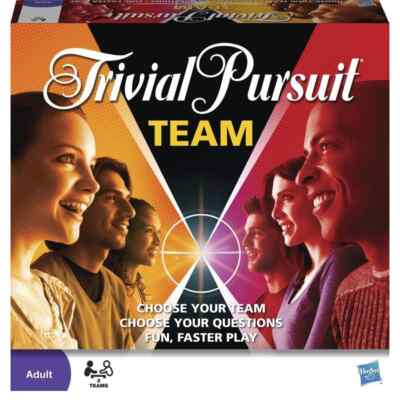 New in Box Hasbro Trivial Pursuit Team Edition Factory Sealed