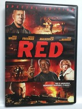 Red [2010] (DVD,2011,Special Edition,Widescreen) Morgan Freeman,Great Shape!