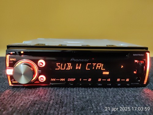 Autoradio Pioneer DEH-X3700UI CD, USB, AUX +Bluetooth +Telecomando (Grado A) - Foto 3 di 21