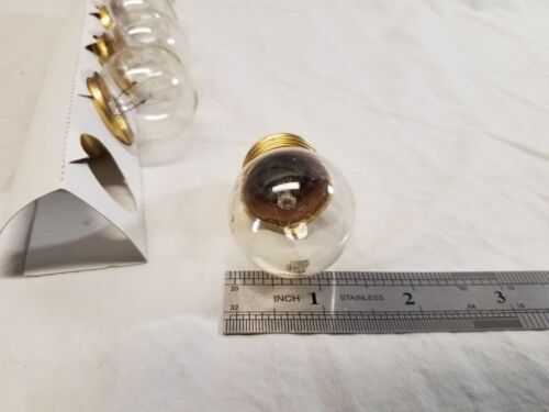 5-Pack Satco S11 Display Sign Bulbs 7.5w 120v Clear Medium Base S3606 Light Bulb - Picture 6 of 6