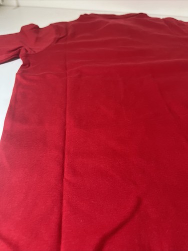 Lands' End School Uniform Kids Short Sleeve Polo Shirt Red Medium 10-12 Boys NEW - Picture 12 of 12