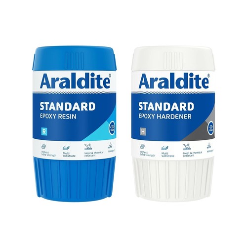 Araldite Standard Epoxy 700g wasserfest stärkste Epoxid Klebeverbindung Fix Reparatur