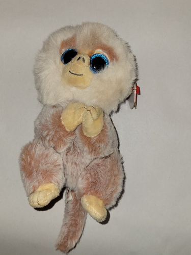 Beanie Bellie Stubby Monkey 8" - Picture 2 of 6