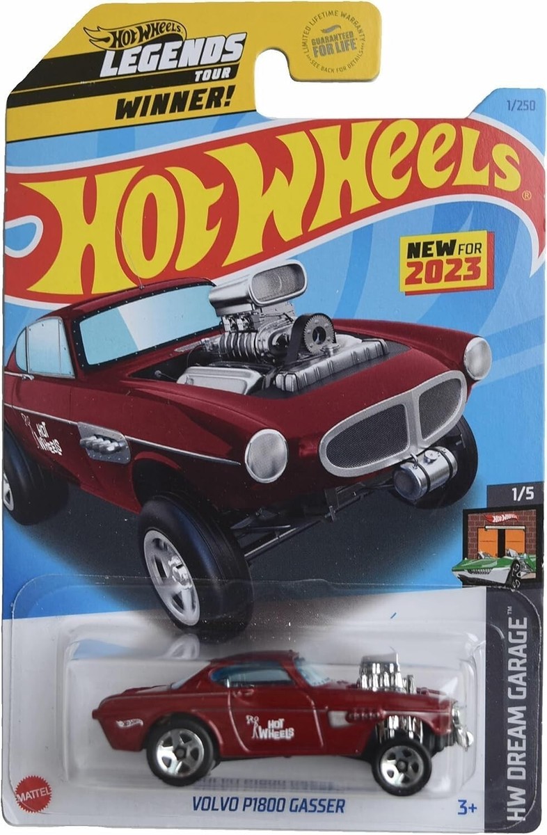Hot Wheels - 2023 HW Dream Garage 1/5 Volvo P1800 Gasser 1/250