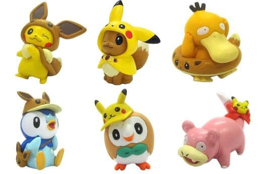 Pokemon Center Limited FAN OF PIKACHU EIEVUI Figure Set