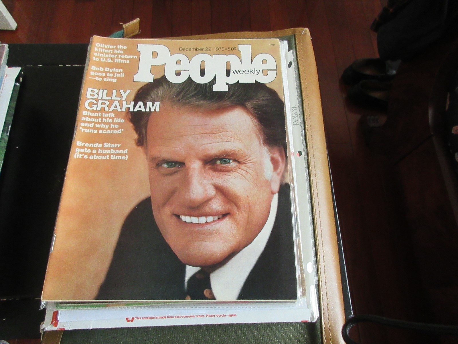 Billy Graham , PEOPLE MAGAZINE , 12/22/75 , Bob Dylan , Billy Graham , PEOPLE MAGAZINE , 12/22/75 , Bob Dylan ,