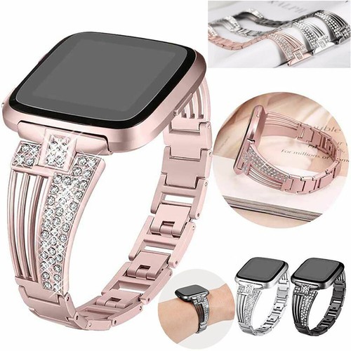 Premium Real Alloy Metal Bracelet Wrist Band for Fitbit Versa/Versa Lite/Versa 2 - 第 2/12 張圖片