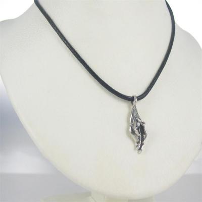 Yoni With Pearl Pendant Necklace .925 Sterling Silver Shakti Goddess Hinduism