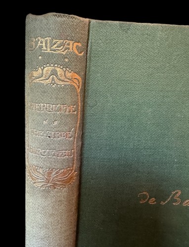 BALZAC Comedie Humaine Pierette & Abbe Birotteau 1908 HC JM Dent Green Cloth - Picture 2 of 13