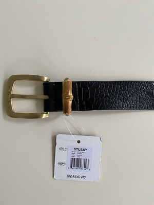 小物 stussy EMBROIDERED S BELT black L/XL STUSSY RODEO & EMBROIDERED S BELT | My Thoughts | Spring