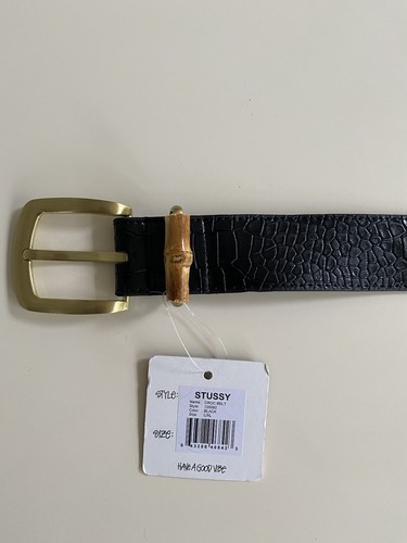 Stussy Herren Krokoleder Gürtel L-XL - Bild 2 von 5