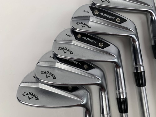 Callaway Apex MB 24 Iron Set 4-PW KBS C-Taper 125g Stiff Plus Steel Mens RH - Picture 3 of 10