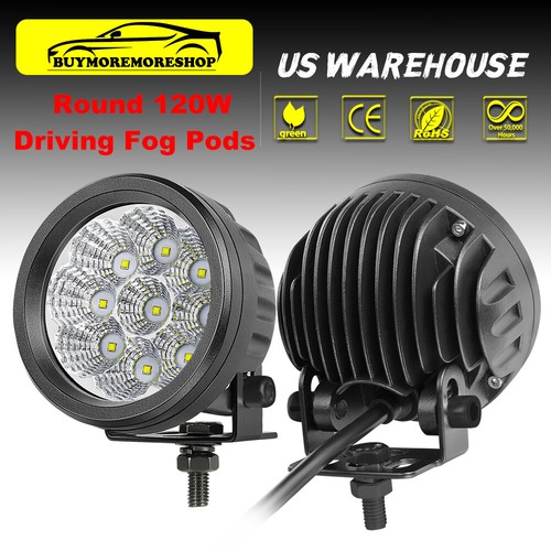 2-Lead 12V Wiring Kit 3.5" Round LED Lights Ditch Pods for 2021-2025 Ford Bronco - Picture 13 of 14