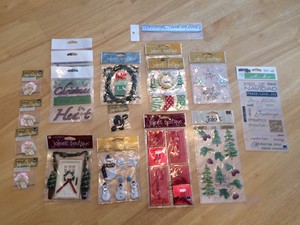 Scrapbooking-Stickers-Christmas-Seasonal-Themed-Fall-Winter-More-110-units