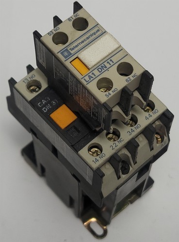 Telemecanique CA3DN31 Schütz, 24V Spule, 10A mit LA1DN11 Hilfskontakt - Bild 1 von 12