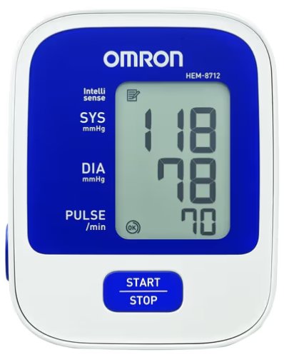 NEW Omron HEM-8712 Automatic Upper Arm Blood Pressure Monitor - Picture 2 of 8