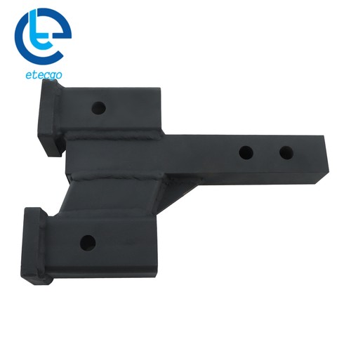 For 2 In Receiver Rise/Drop 2-In Solid Shank Trailer Dual Hitch Extender 10000Lb - Picture 5 of 16