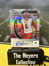 2020 Panini Prizm Draft Picks Rookies Silver Bradlee Anae #295 Rookie Auto RC