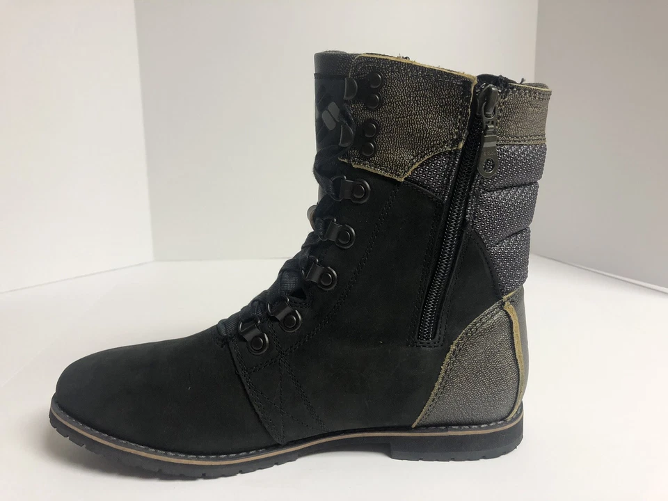 Columbia Twentythird Ave 中筒防水黑色靴,女式 8.5M 码 — 第 2/4 张图片