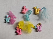 5x Mein kleines Pony Petite  G1 Mini My little Pony 80er Ponytail vintage