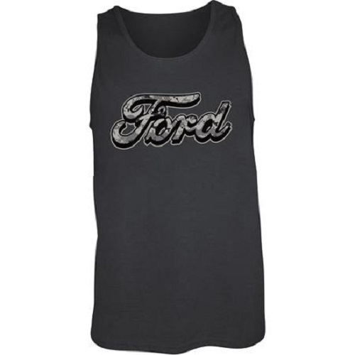 Ford Mustang Mens Logo Tank T-Shirt Sizes Sm, Med, Lg and XLg NWT - Picture 3 of 3