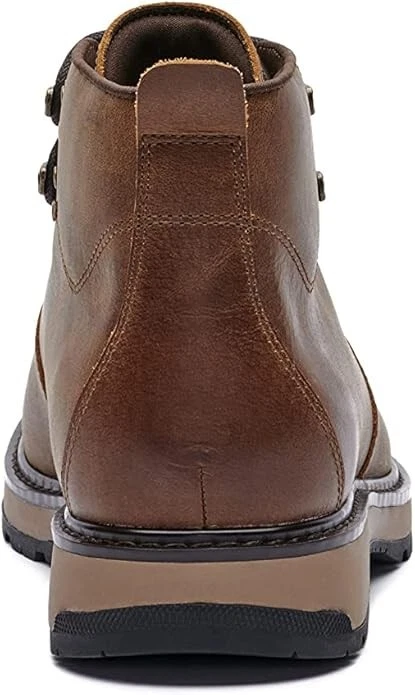 Vince Camuto Z1211* Para Hombres Cuero Marrón Damaso Anillo en D Bota con Cordones Talla 8 M Foto 3 de 4