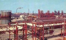 Postcard The Dow Chemical Company, Midland, Michigan - circa 1950s