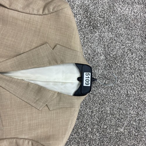Austin Reed Blazer Mens 52L Single breasted Two Button Vent linen blend - Picture 15 of 15