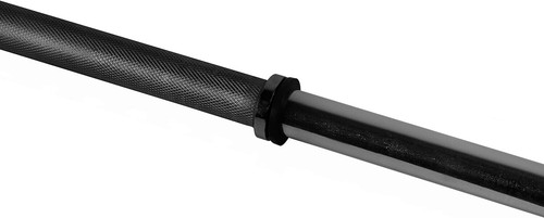 CAP Barbell Standard Weightlifting Bar (7ft, 250lb) - Black, Solid Steel Grip - Picture 2 of 2