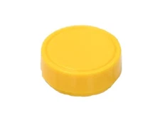 HW1A-B2-Y, Idec, Round Ext Button Cap Yellow, Lot of 20 pcs
