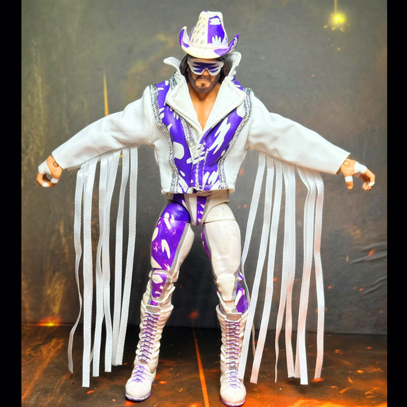 WWE Defining Moments Randy Savage - Figura De Coleccionista De