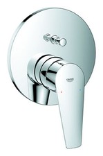 Grohe BauEdge Einhand-Wannenbatterie Unterputz - Chrom - 24162001