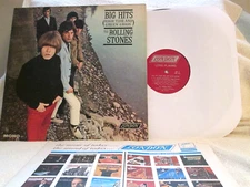 THE ROLLING STONES BIG HITS(HIGH TIDE GREEN GRASS) ORG '66 MONO BRIT-PUNK EX+!
