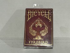 Fyrebird Bicycle Playing Cards Poker Size Deck Custom Limited New Sealed