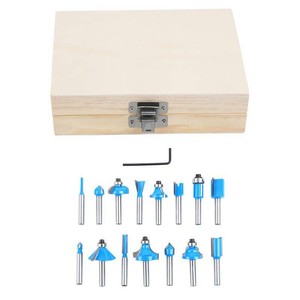 15-PCS-1-4-039-039-Shank-Milling-Cutter-Drill-Bit-Router-Bits-For-Woodworking-Tools
